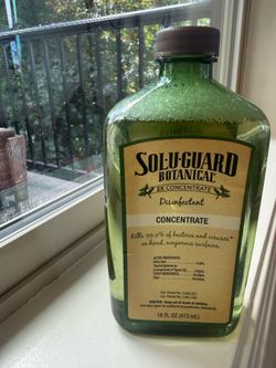 Natural Disinfectant. Sol-U-Guard