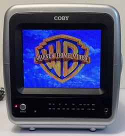 Coby TF-DVD1256 portable Mini TV dvd/mp3/cd player (#947)