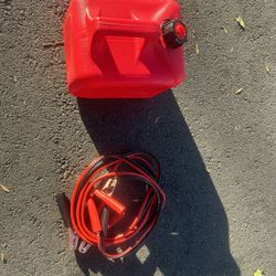 Gas Tank / Jumper Cables 