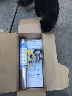 Ice machine water filter, New