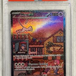 Mew ex SIR - Pokemon 151 UPC Promo - PSA 9 Mint