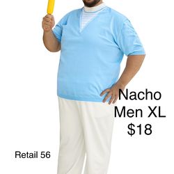 Nacho Libre Leisure Clothes Costume Men XL Halloween Wrestling