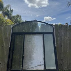 Free Unbroken Expensive Window 92 by 70 by 2.5 inches 