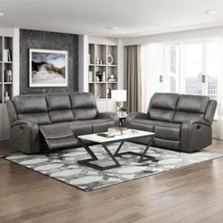 Reclining Sofa And Loveseat 