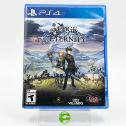 Edge of Eternity (Sony PlayStation 4 PS4, 2022)