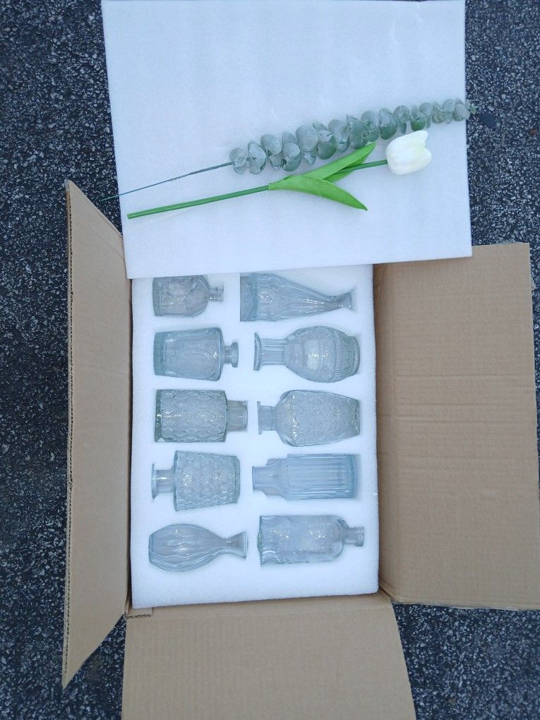Mini Party Vases 10PC 