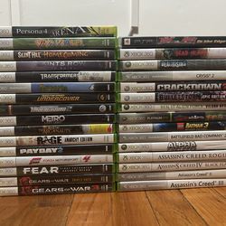 Xbox 360 games for sale or trade