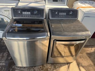 LG washer and electric dryer He 5.0&7.4 CUFT King Extralarge capacity
