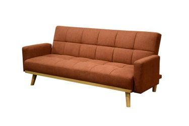 Cheyenne Terracotta Woven Fabric Sofa
