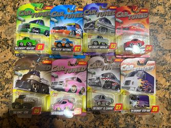 Car Tuned Series 4 Diecast Set of 8