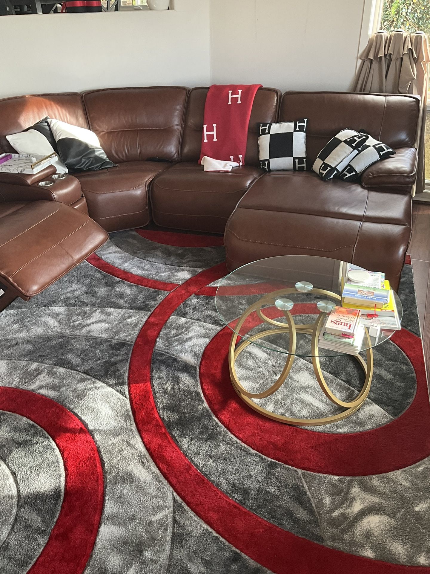 Leather Sectional Sofa