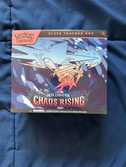Pokemon Chaos Rising ETB elite trainer box