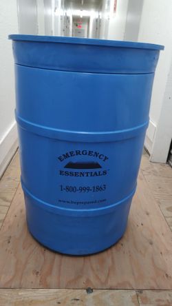Water storage 55 gallon