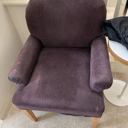 Corduroy chair