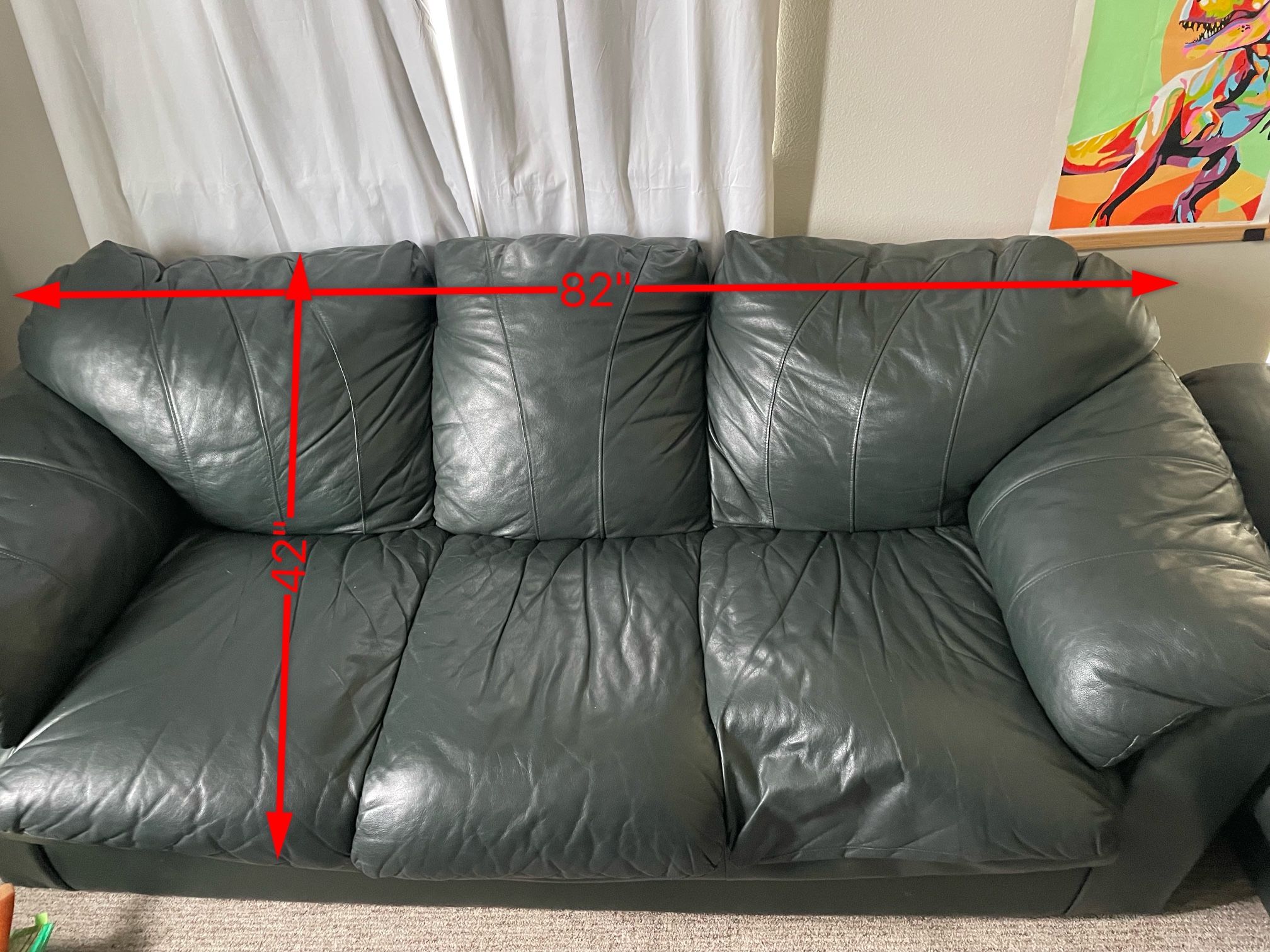 Leather Sofas / Couches ( 3 + 2 Seaters)