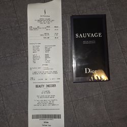 Dior Sauvage Eau de Toilette 100ml (3.4oz) – Brand New Sealed