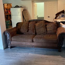 2 Sofas (All Pillows Included)
