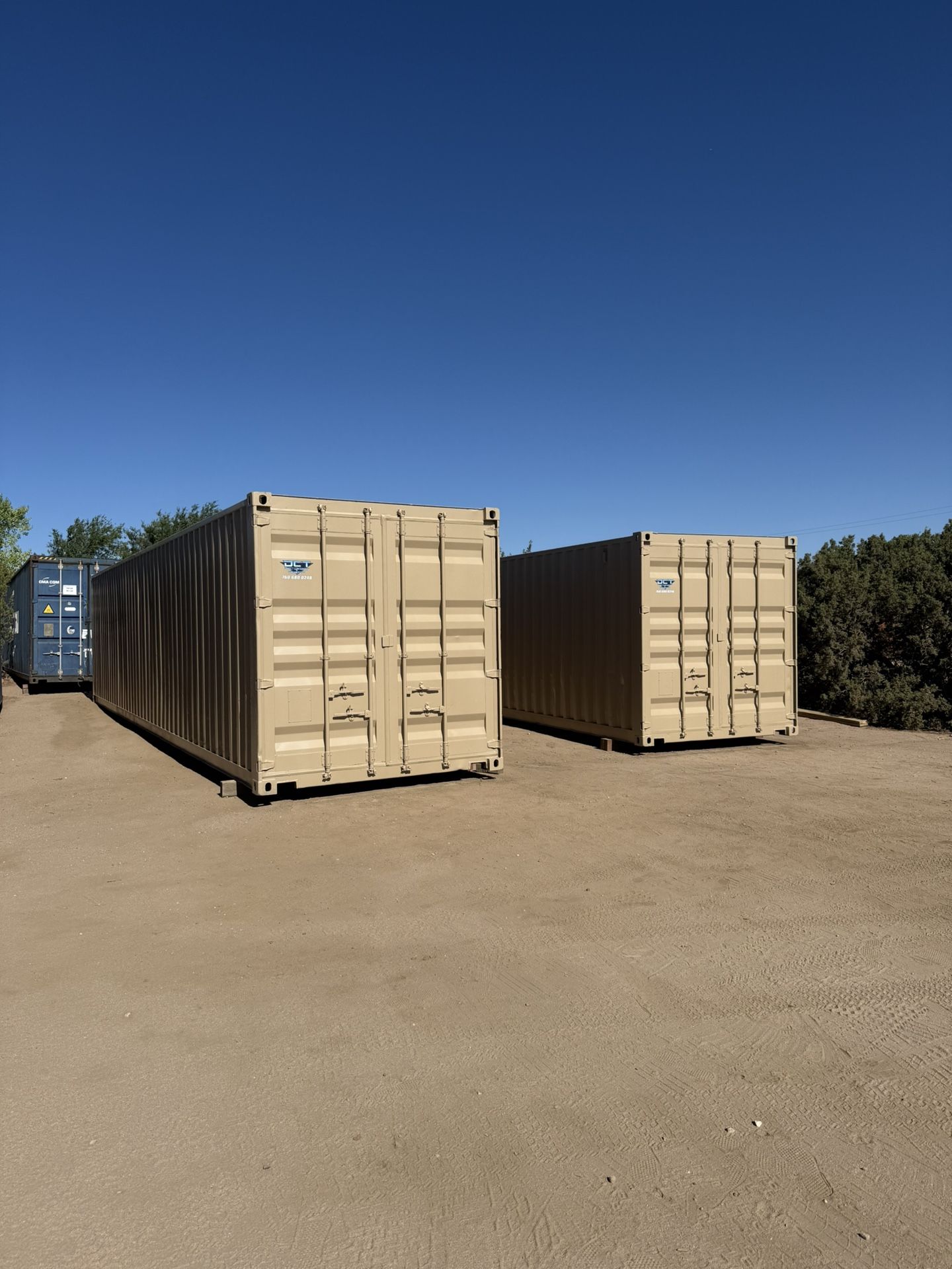 Painted 40 Ft Storage Containers Delivery Included 
