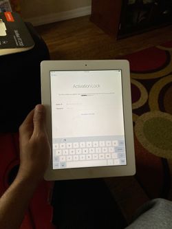 Ipad activation locked