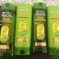 Garnier Triple Nutrition Shampoo Set 