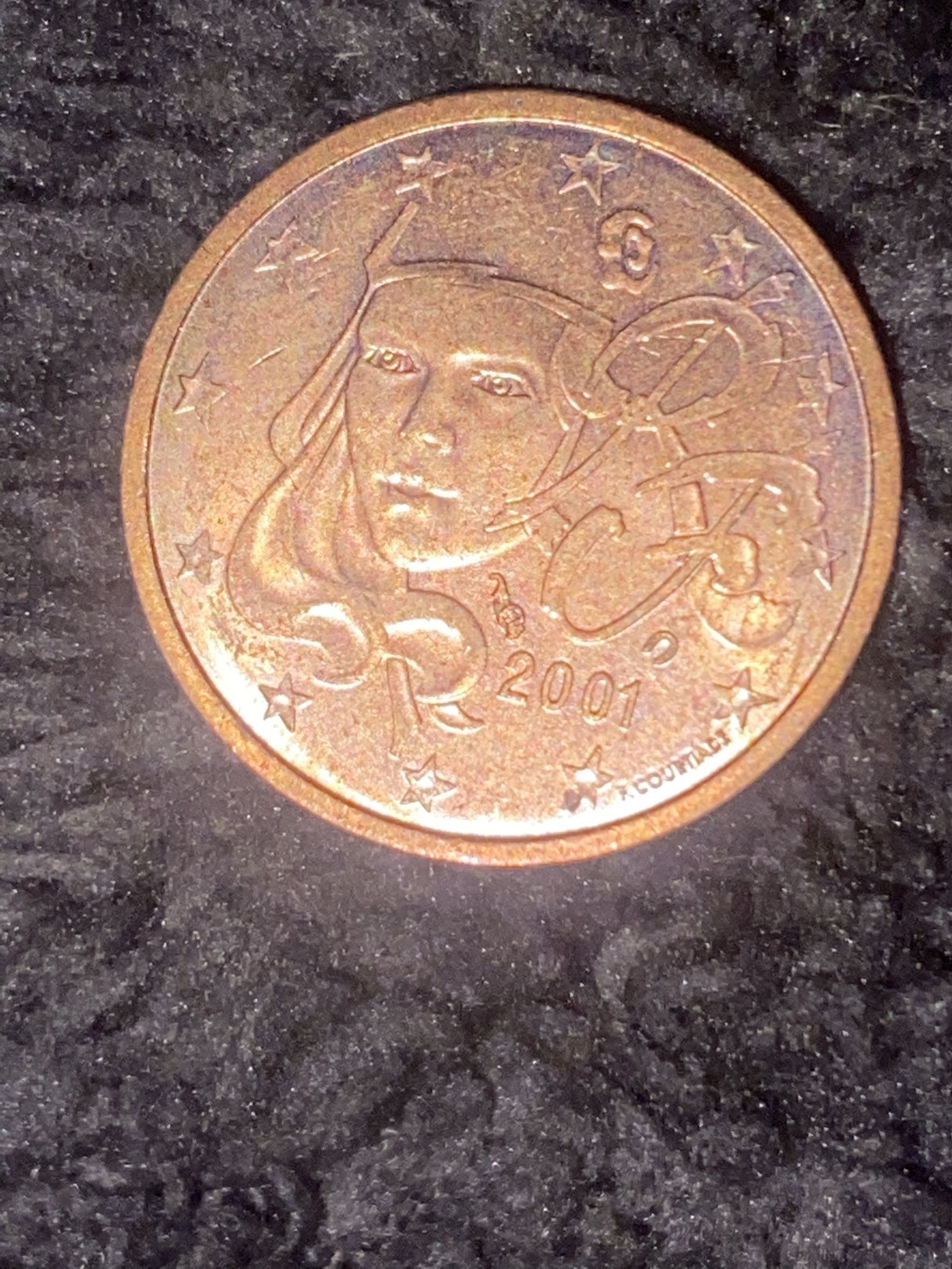 2001 Two Cent Euros