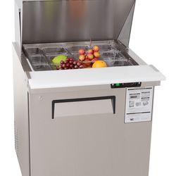 NSF Sandwich Prep Table Mega 27 inches Refrigerator KSR-27BM