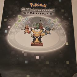 Pokemon Symphonic Evolutions Poster 23.5"x36"