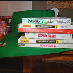 Board Games ASSORTED STARTING at $10