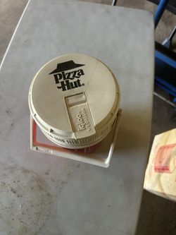 Vintage Igloo Pizza Hut 1/2 Gallon Water Jug Cooler