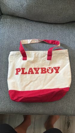 Vintage 80s Playboy tote bag