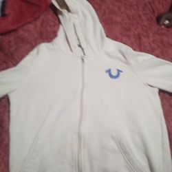 True Religion Cream and Baby Blue