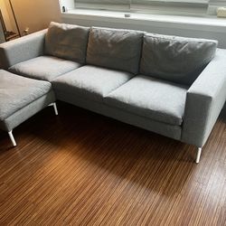 Blu Dot New Standard 92” Sofa And Ottoman 