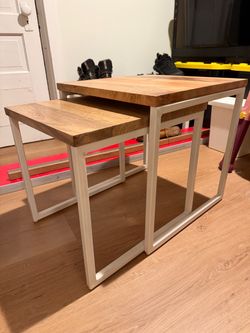 Nesting end tables - West Elm