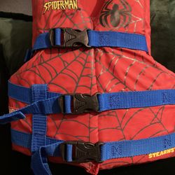 Kids Spider-Man Lifejacket. ( Used)