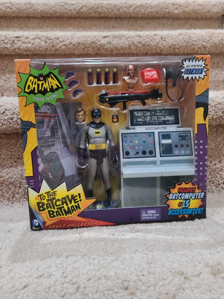 DC Comics Batman Classic TV Series Batman Batcave Batcomputer