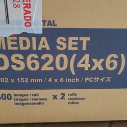 DNP DS620A Media Kit -800 Prints 
