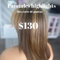 Parciales Highlights Más Corte De Cabello $130