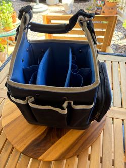 Open-Top Tool Bag with Pockets