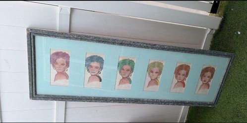 Large Andy Warhol Style Art Piece