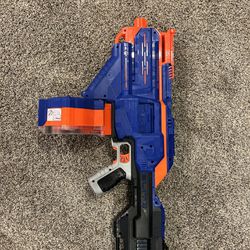 Blue (Auto Reload) Nerf Gun