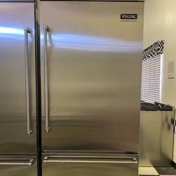 36” VIKING BUILT IN REFRIGERATOR BOTTOM FREEZER