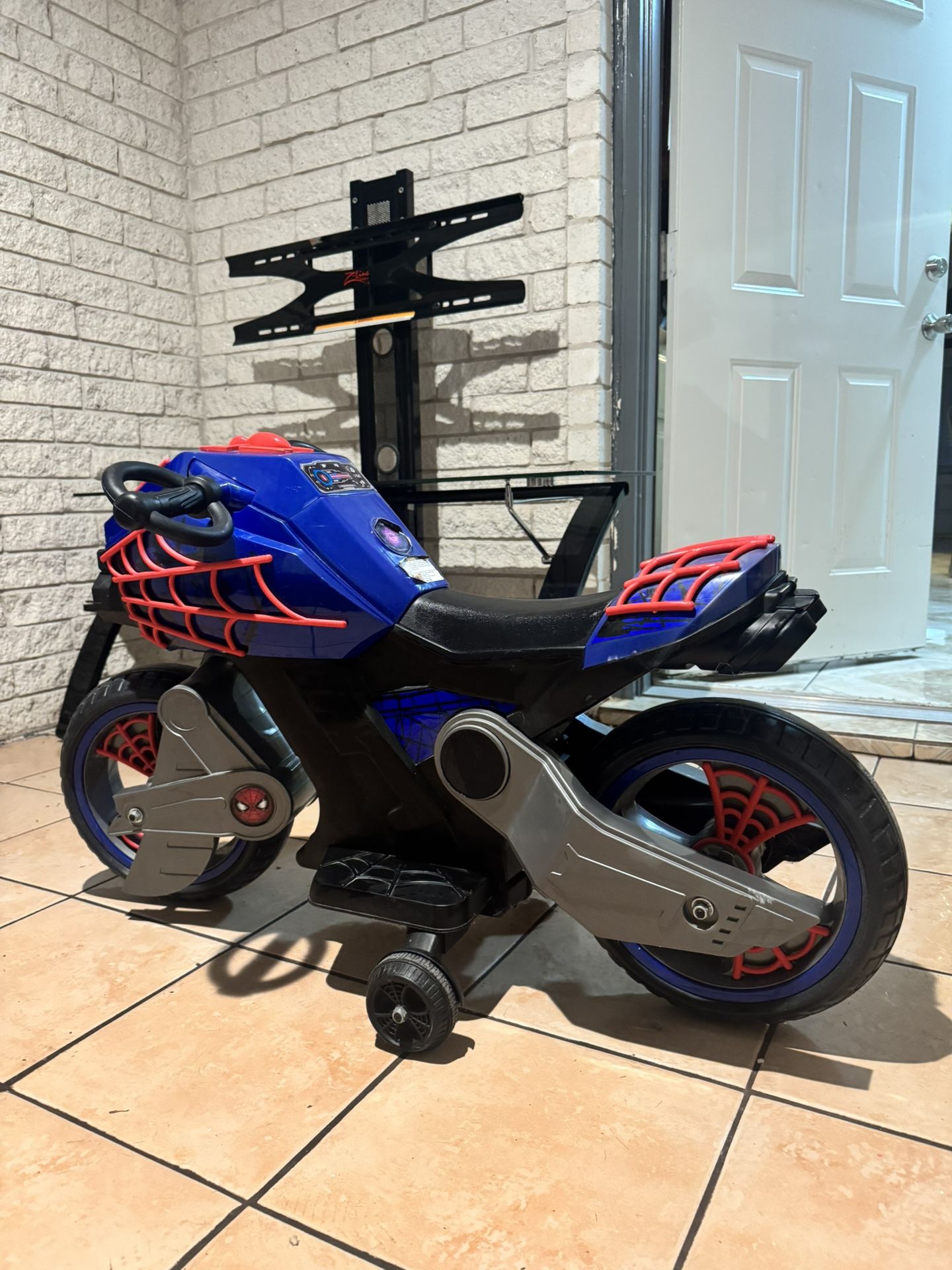 Huffy Marvel Spiderman Power Wheels Spiderman Motorcycle Motorbike