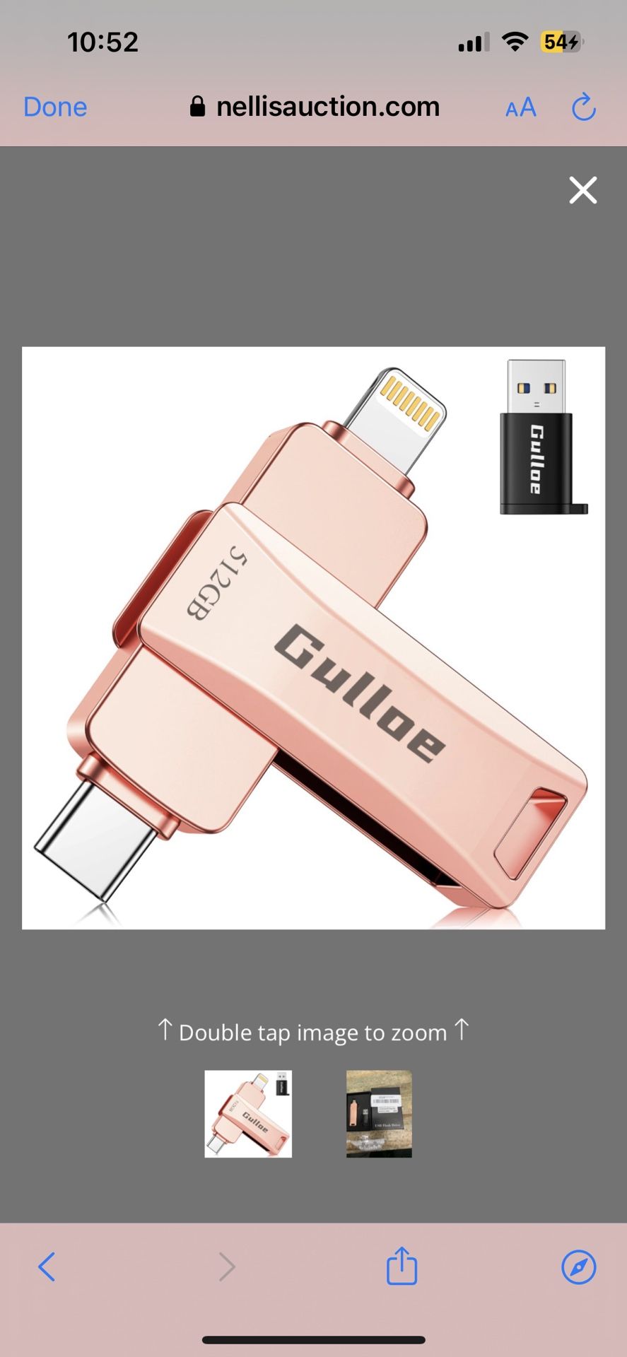 Gulloe 512GB Flash Drive Intended For IPhone, Plug And Play, No Application Required, Memory Stick Storage For Photos And Videos Backup, Compatible Wi