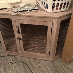 Furniture Corner Dog Crate
