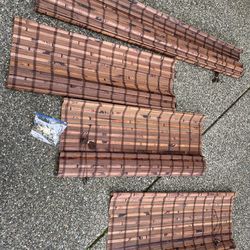 Free - Woven wood Roman shades