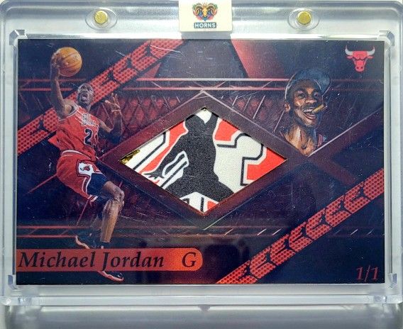 💥MICHAEL JORDAN *CUSTOM MADE* JUMPMAN OVERSIZED CARD (ONLY 1 EVER MADE)💥