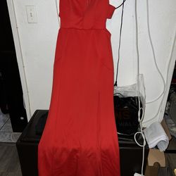 Prom Dress Red Size XL