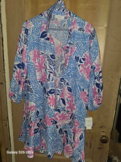 Charter club luxury linen dress