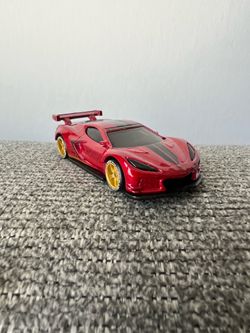Hot Wheels Red Chevy Corvette C8.R – Excellent Condition | Wheel Swap