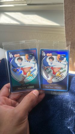 🔥 LA Dodgers x ONE PIECE Luffy DON!! Card (Sealed) – Stadium Exclusive 🔥